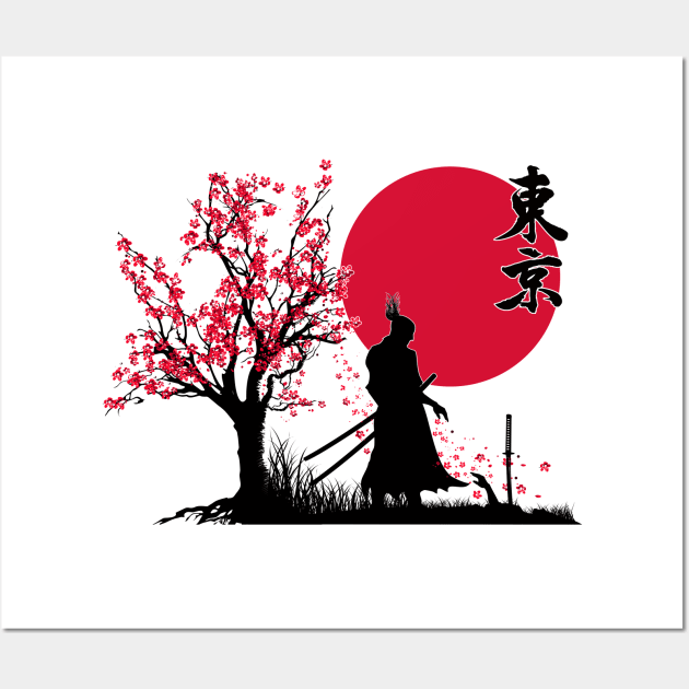 Samurai Story | HDR Graphics Japanese Art Wall Art by VISUALUV